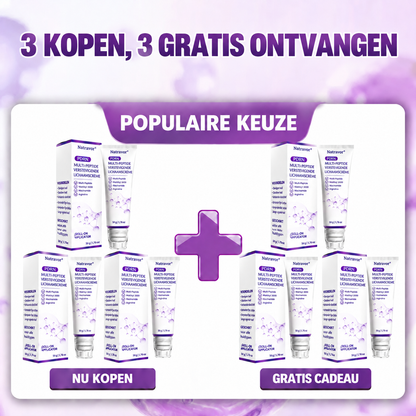 Natravor®🎗️ PDRN Multi-Peptide Massage Roller Crème – Anti-aging verzorging, hydratatie, versteviging & lifting voor een gladdere en egalere huid