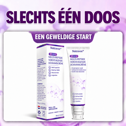 Natravor®🎗️ PDRN Multi-Peptide Massage Roller Crème – Anti-aging verzorging, hydratatie, versteviging & lifting voor een gladdere en egalere huid